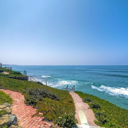 Oceanfront Villa With Private Beach Access, Remodeled Kitchen Carlsbad Zewnętrze zdjęcie