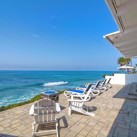 Oceanfront Villa With Private Beach Access, Remodeled Kitchen Carlsbad Zewnętrze zdjęcie