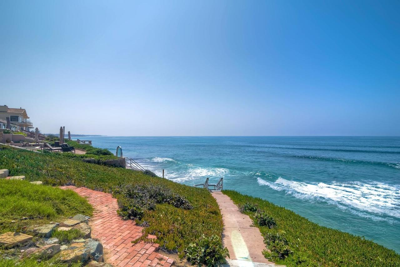 Oceanfront Villa With Private Beach Access, Remodeled Kitchen Carlsbad Zewnętrze zdjęcie