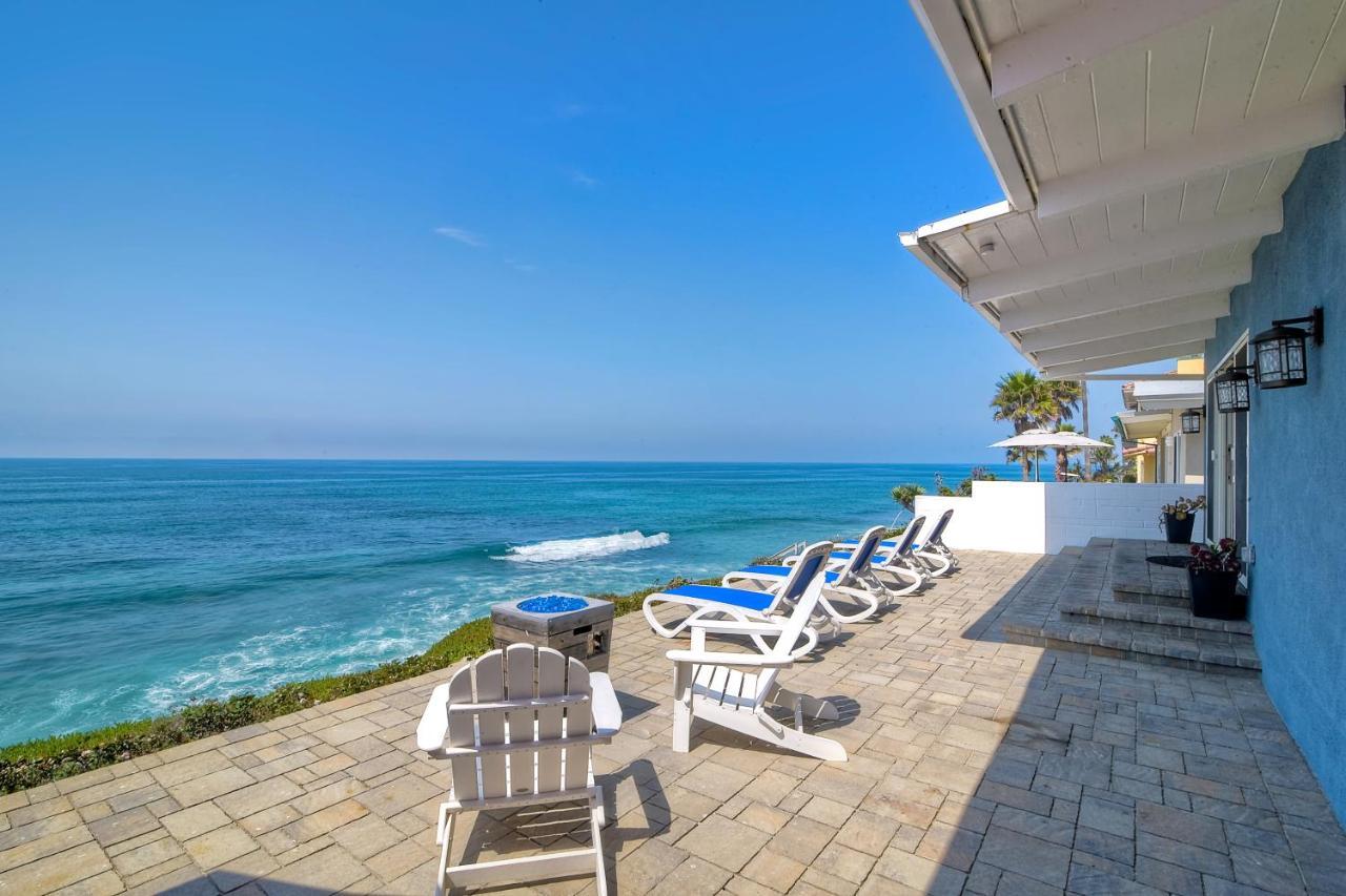 Oceanfront Villa With Private Beach Access, Remodeled Kitchen Carlsbad Zewnętrze zdjęcie