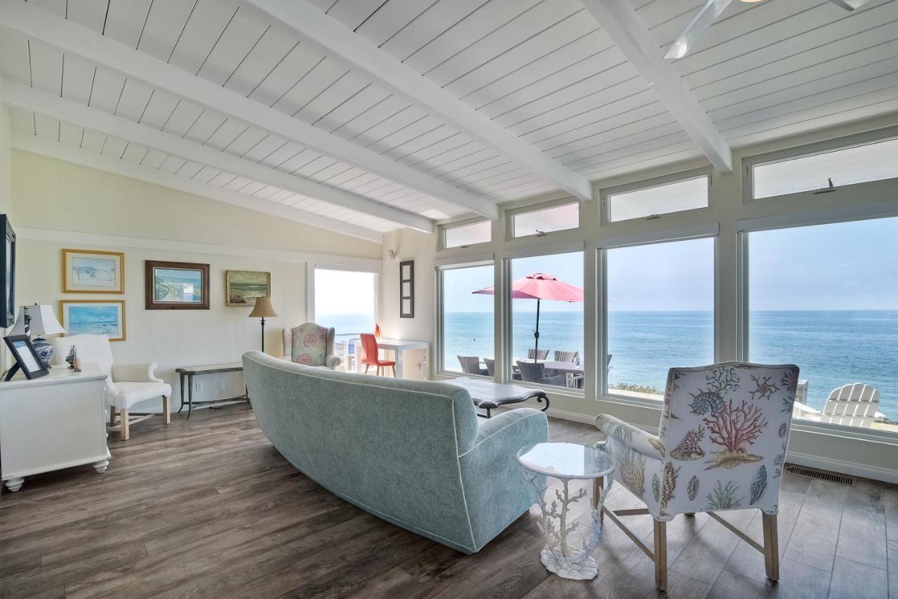 Oceanfront Villa With Private Beach Access, Remodeled Kitchen Carlsbad Zewnętrze zdjęcie